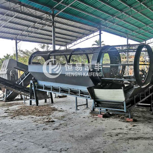 椰殼破碎篩分設備
